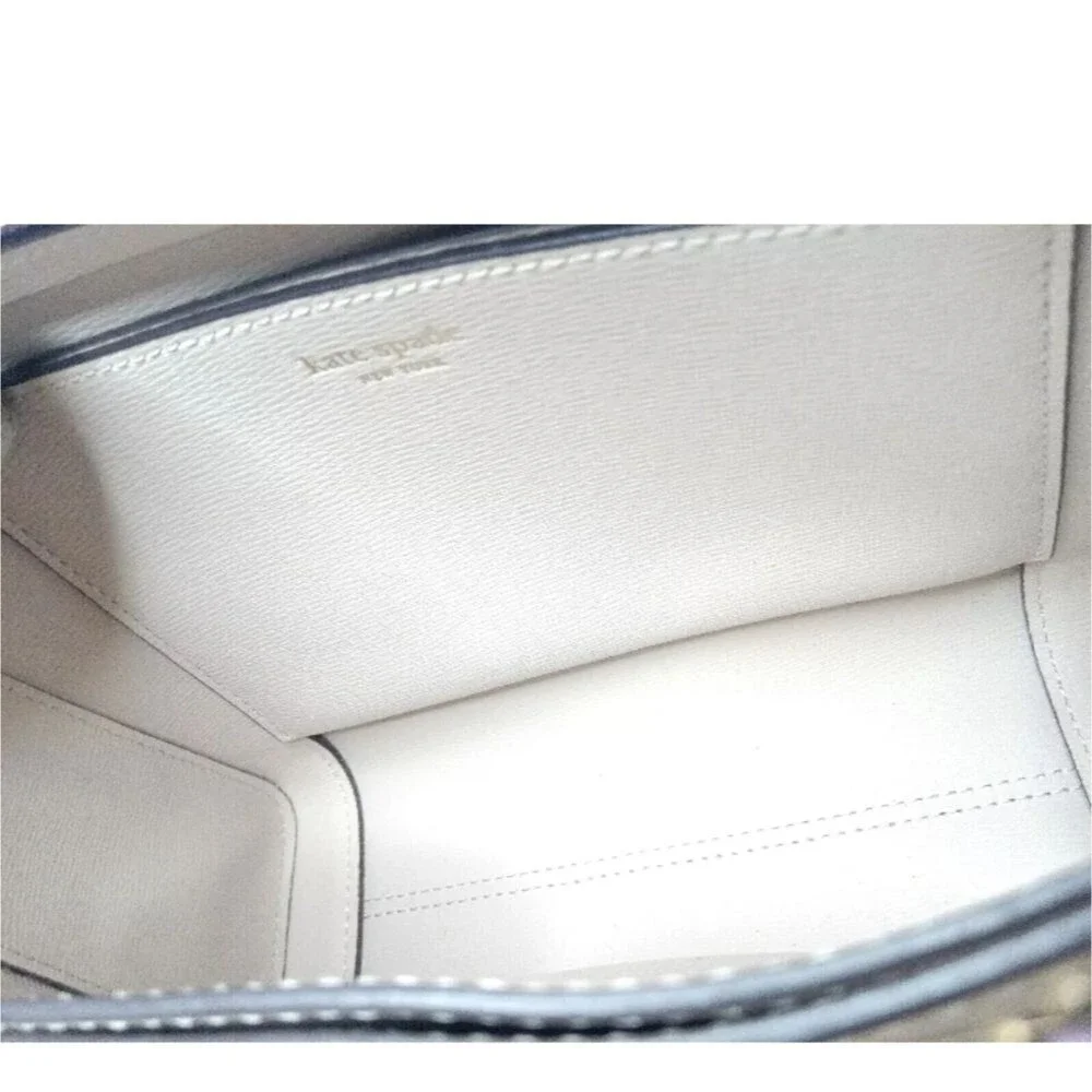 Kate Spade  New York Andi Leather Medium Crossbody Bag Purple Retail $228